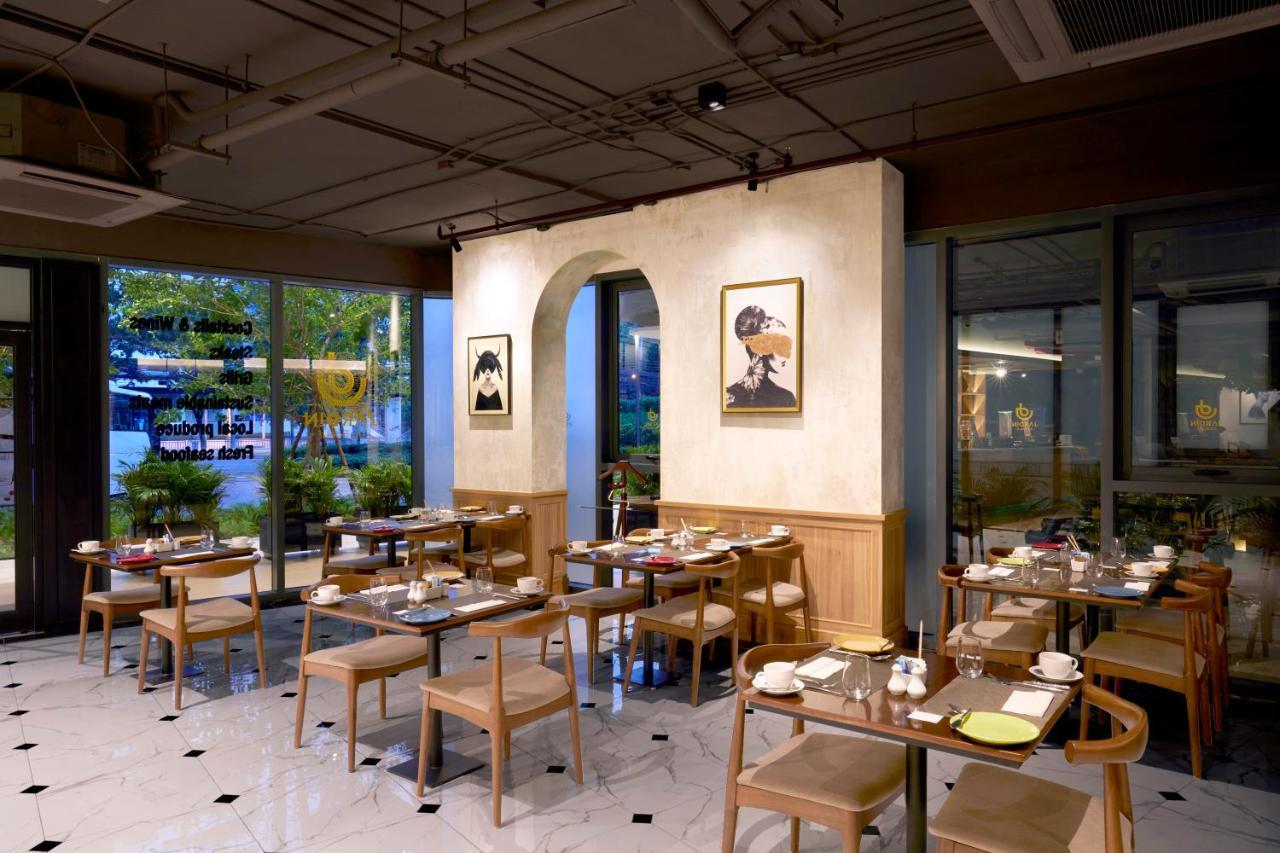 Somerset Rama 9 Bangkok Dış mekan fotoğraf Interior of the restaurant