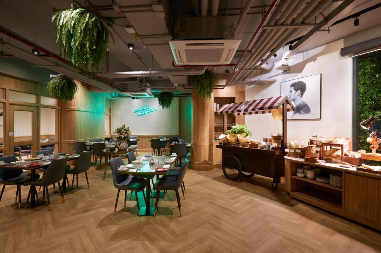 Somerset Rama 9 Bangkok Dış mekan fotoğraf The interior of the restaurant