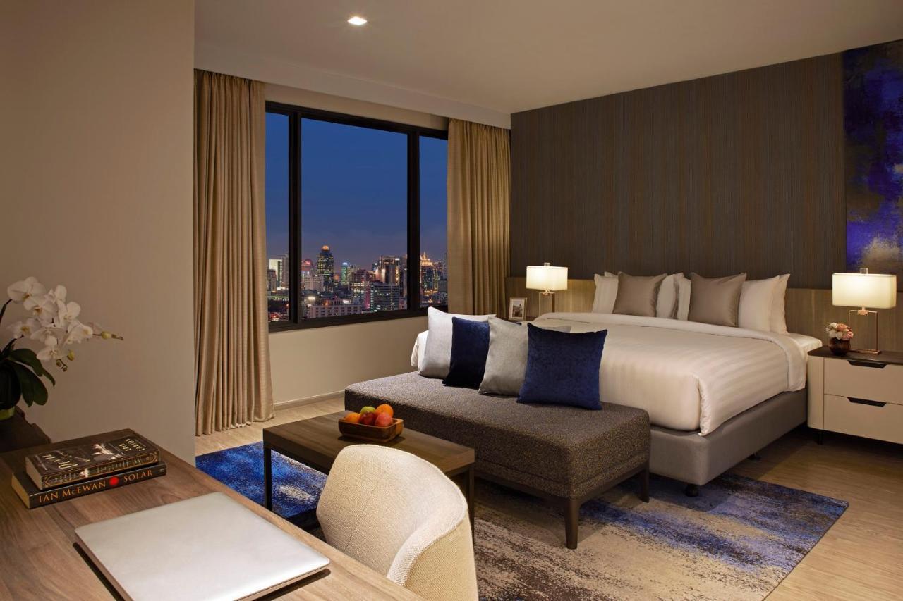 Somerset Rama 9 Bangkok Dış mekan fotoğraf A bedroom at the hotel