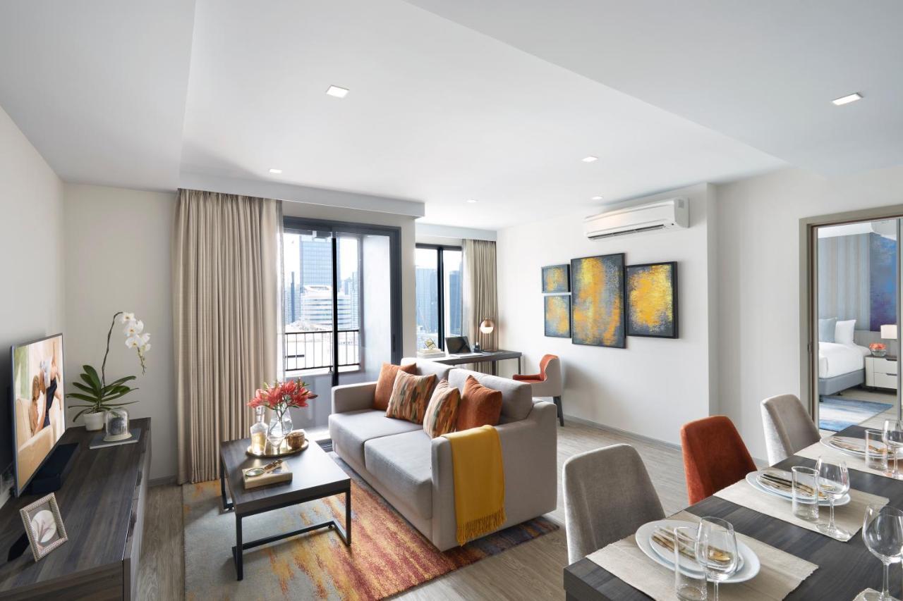 Somerset Rama 9 Bangkok Dış mekan fotoğraf A living room